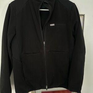 Black Fig fleece Zip-Up Jacket